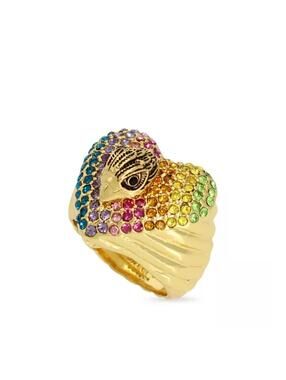 Kurt Geiger London Eagle Heart Ring SZ 8